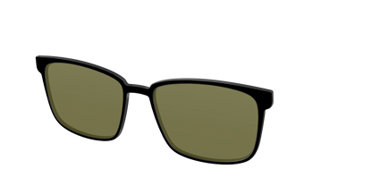 The Black with Green Racquet Sport Lens