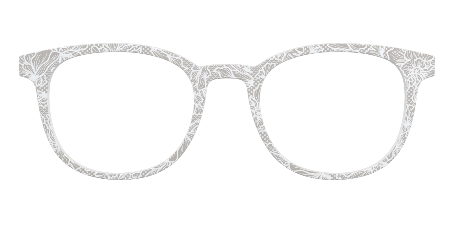 The Taupe Floral Lace