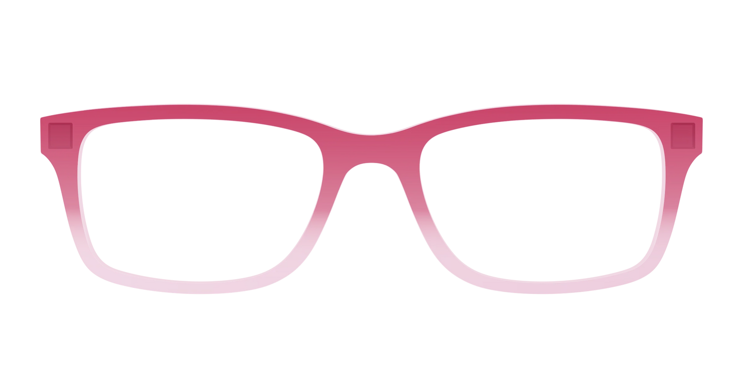 The Flamingo to Blush Gradient Crystal