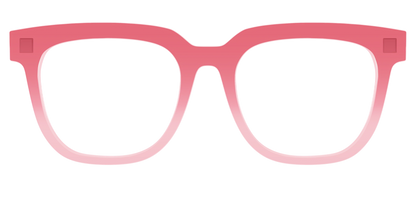 The Red to Coral Gradient Crystal