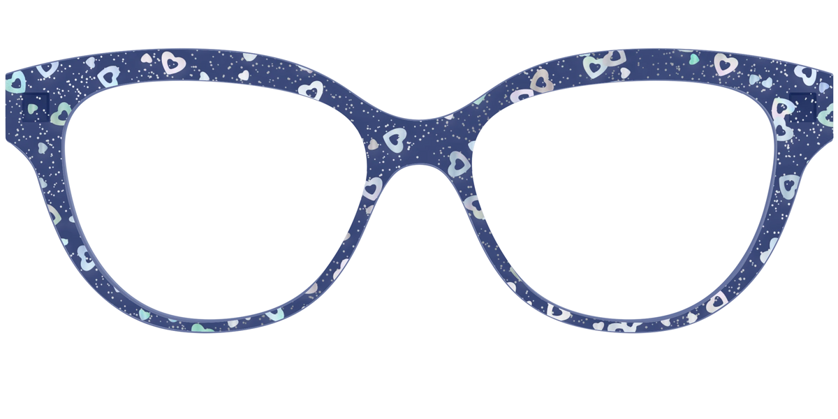 The Denim Heart Glitter Crystal