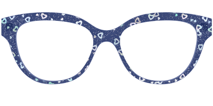 The Denim Heart Glitter Crystal