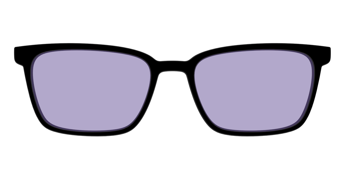 The Black With Celestial Purple Lens