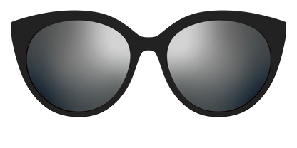 The Polarized Silver Reflective Sun Top
