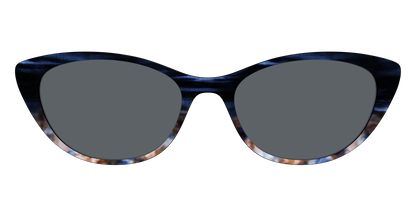 The Polarized Blue Horn Tortoise Sun Top