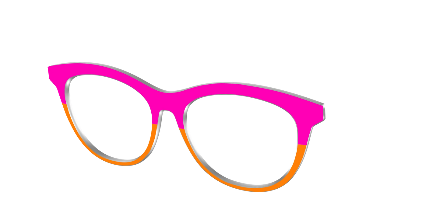 The Cerise and Tangerine Split