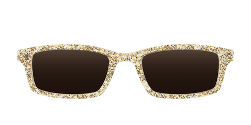 The Polarized Champagne Sparkle Sun Top