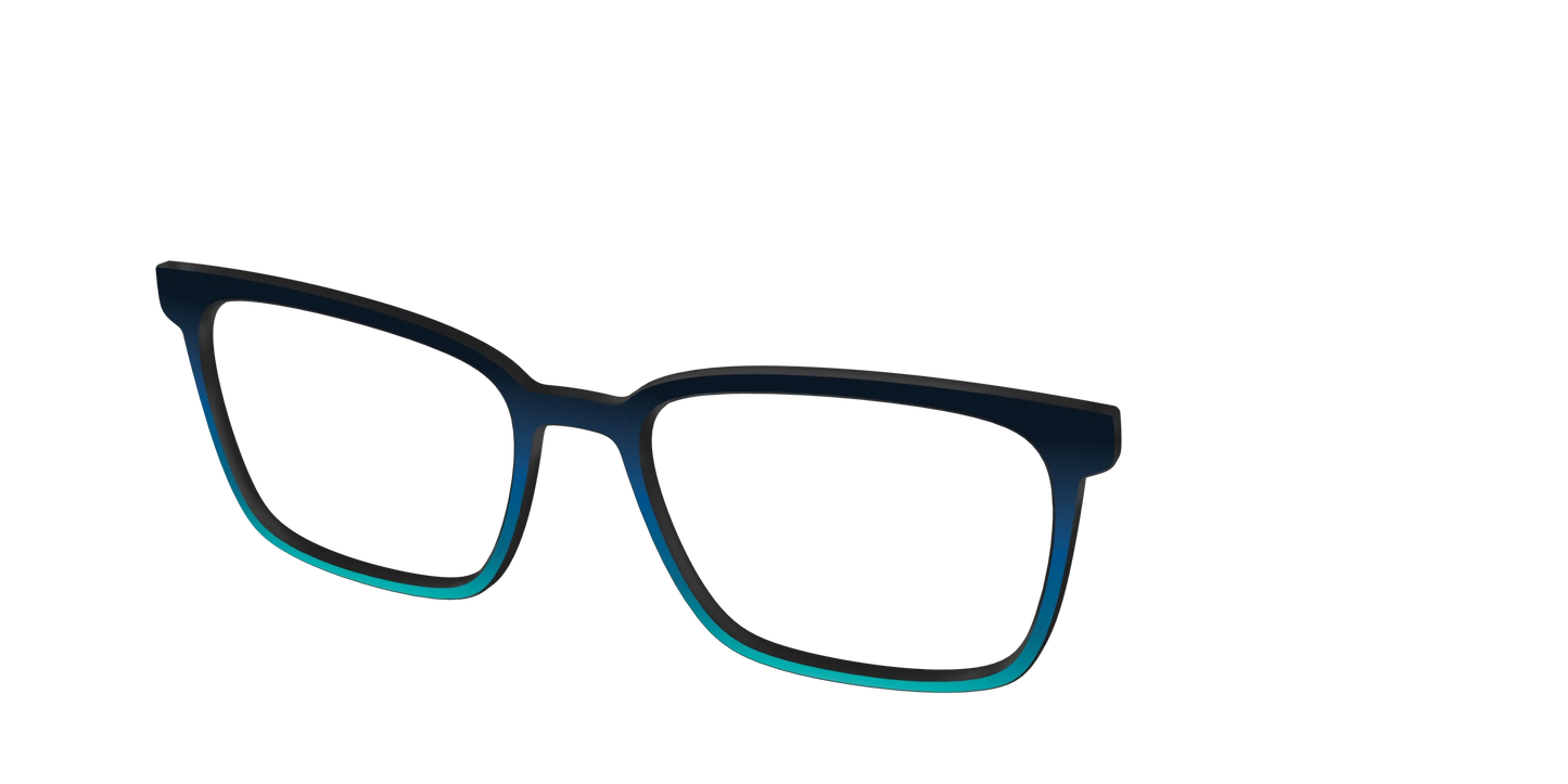 The Royal Blue to Seafoam Gradient