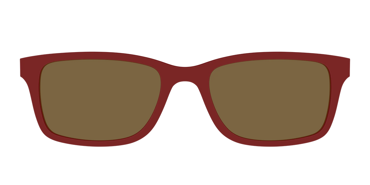 The Polarized Burgundy Sun Top