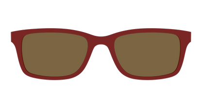 The Polarized Burgundy Sun Top