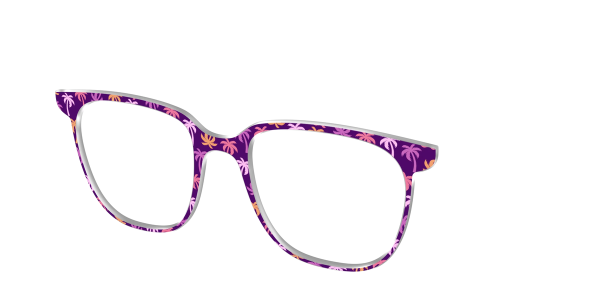 The Violet Palm Trees