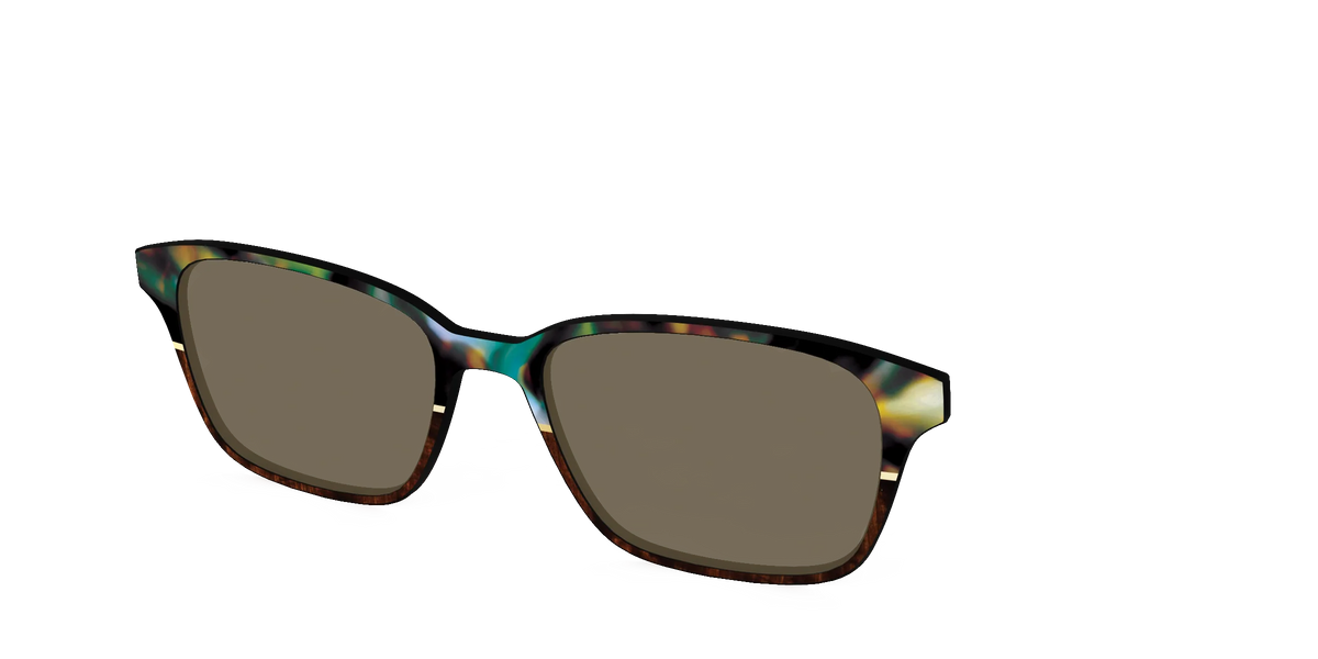 The Polarized Mirage Split with Gold Foil Sun Top