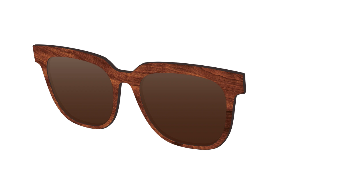 The Polarized Woodgrain Sun Top