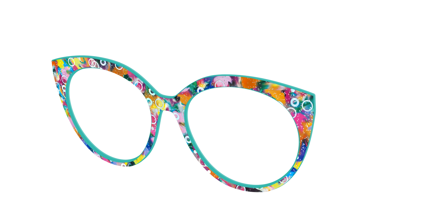 The Imaginative Tortoise with Bubble Glitter