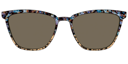The Polarized Oasis Tortoise Split Sun Top