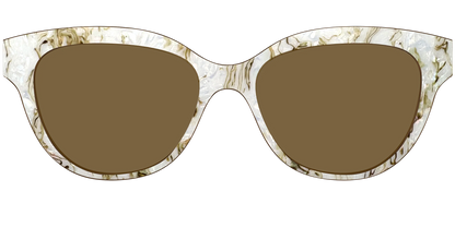 The Polarized Ivory Sand Pearl Shell Sun Top