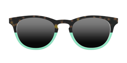 The Polarized Matcha Split Sun Top