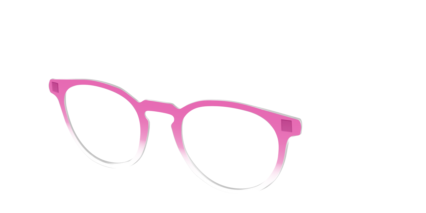 The Magenta Gradient Crystal