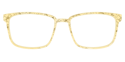The Yellow Shimmer Petals with Gold Foil