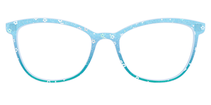 The Sky Blue Crystal with Daisy Glitter