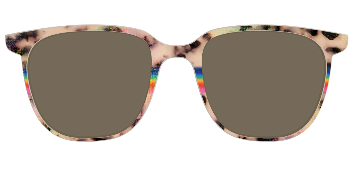 The Polarized Prism Split Tortoise Sun Top