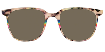 The Polarized Prism Split Tortoise Sun Top