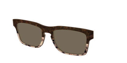 The Polarized Dark Oak Tortoise Split Sun Top