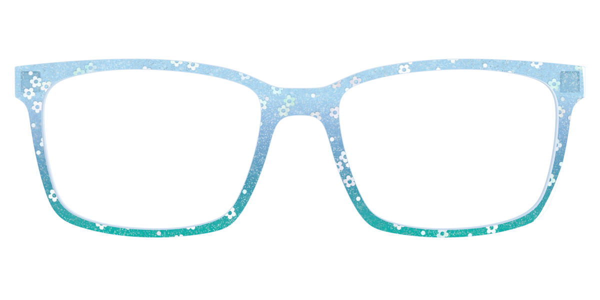The Sky Blue Crystal with Daisy Glitter