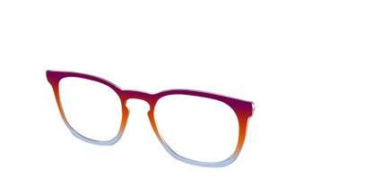 The Raspberry to Periwinkle Gradient