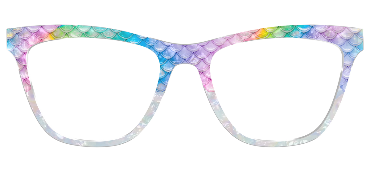 The Rainbow Pearl Scales Crystal