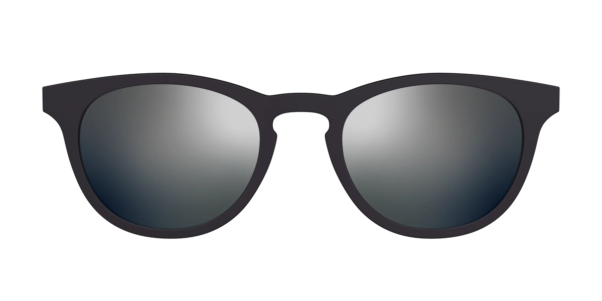 The Polarized Silver Reflective Sun Top