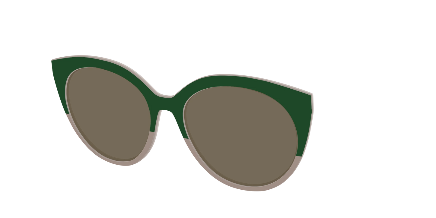 The Polarized Cedar & Sap Crystal Split Sun Top