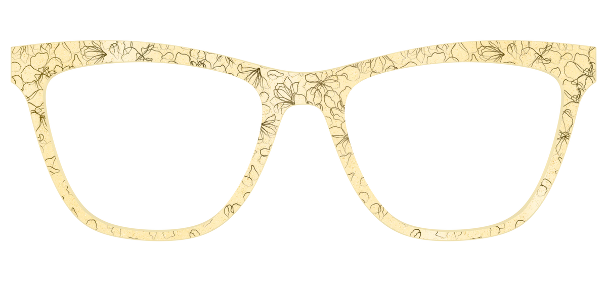 The Yellow Shimmer Petals with Gold Foil