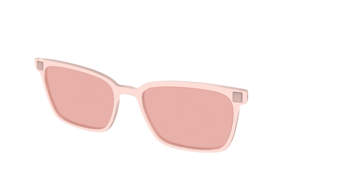 The Pink Crystal With Coral Pink Lens