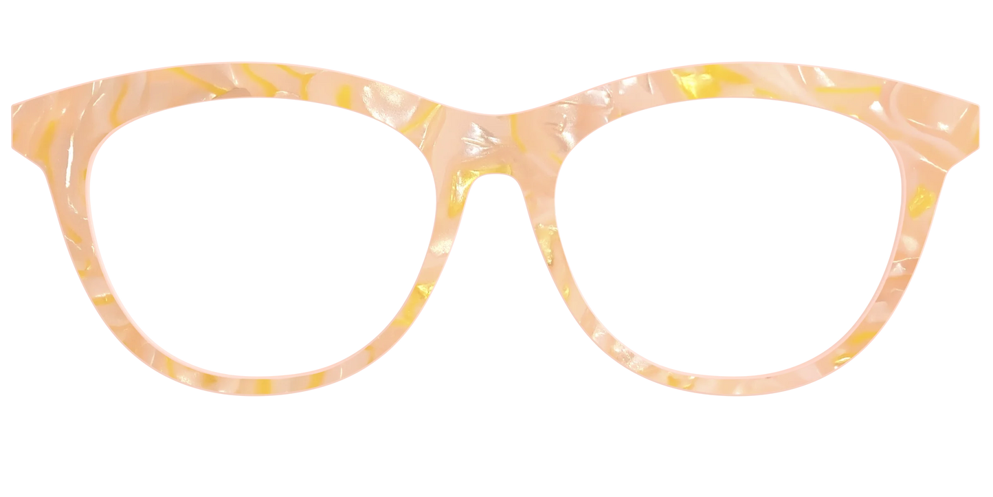 The Peach Creamsicle Pearl Marble
