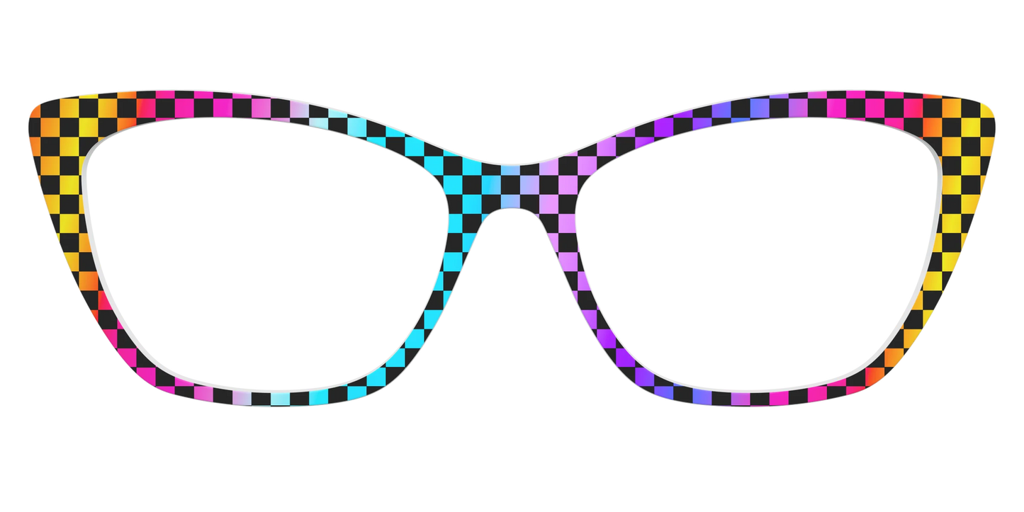 The Rainbow Checkerboard