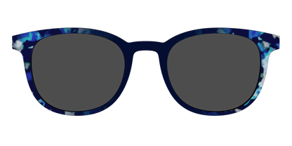 The Polarized Indigo Tortoise Sun Top
