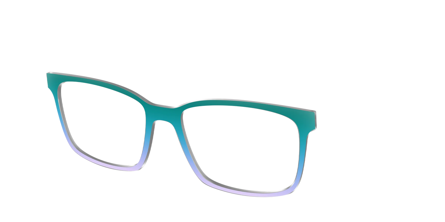 The Emerald to Lilac Gradient