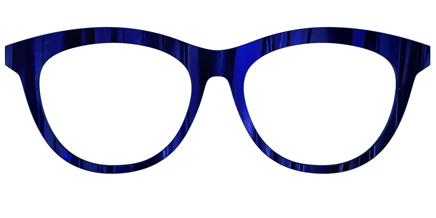The Indigo Moire Stripes