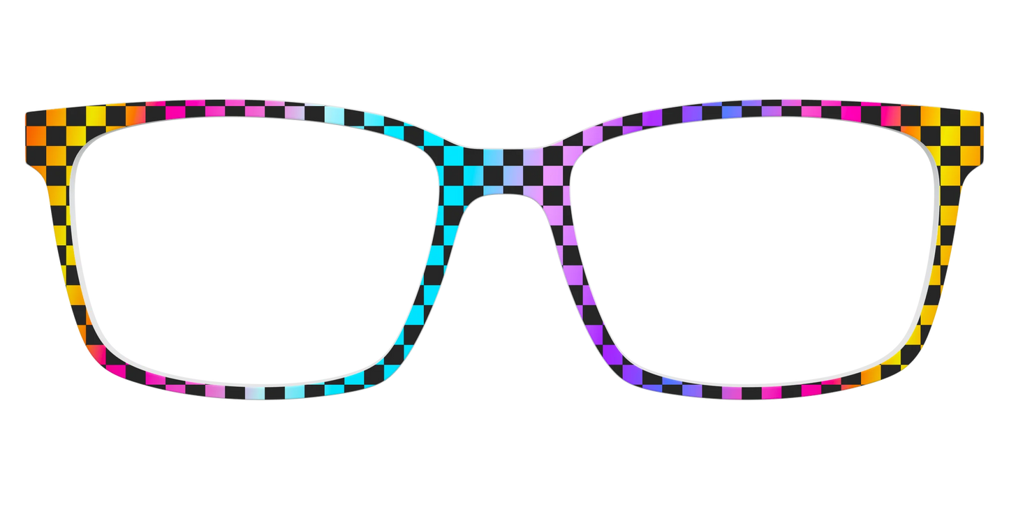 The Rainbow Checkerboard