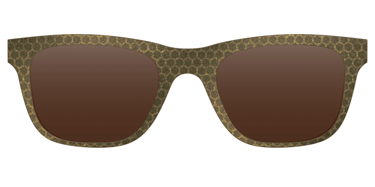 The Polarized Honeycomb Sun Top
