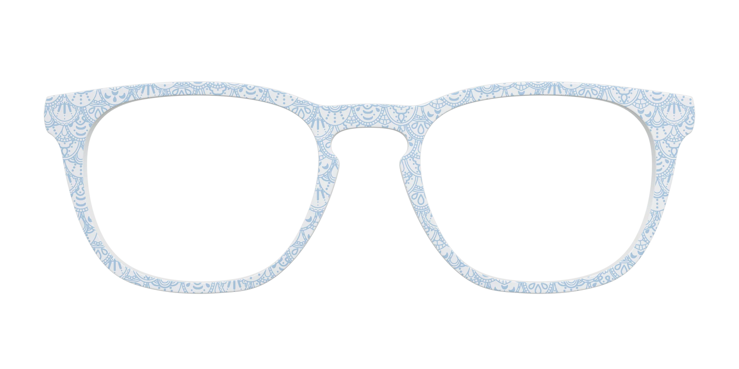 The Something Blue Scallop Lace