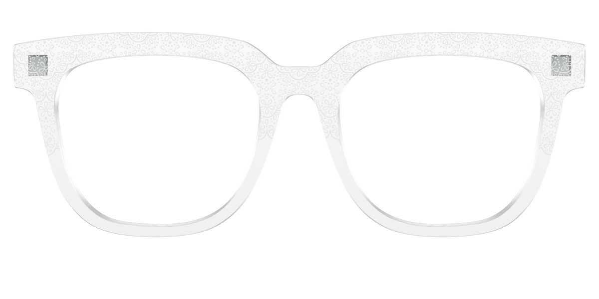 The White Eyelet Crystal