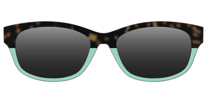 The Polarized Matcha Split Sun Top