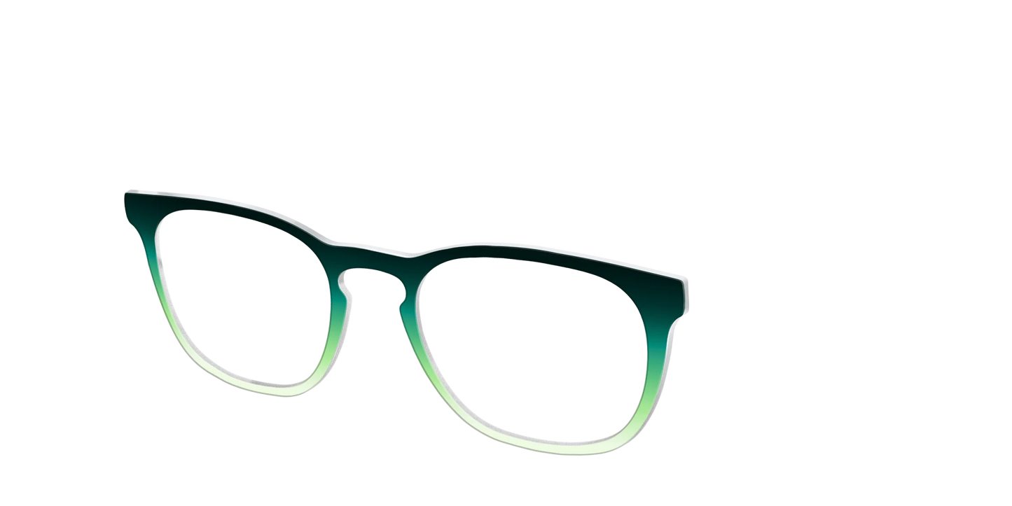 The Jade to Chartreuse Gradient