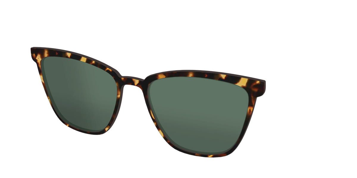 The Non-Polarized Green Tortoise Sun Top