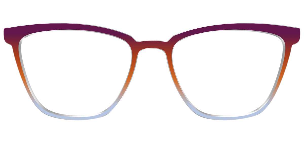 The Raspberry to Periwinkle Gradient