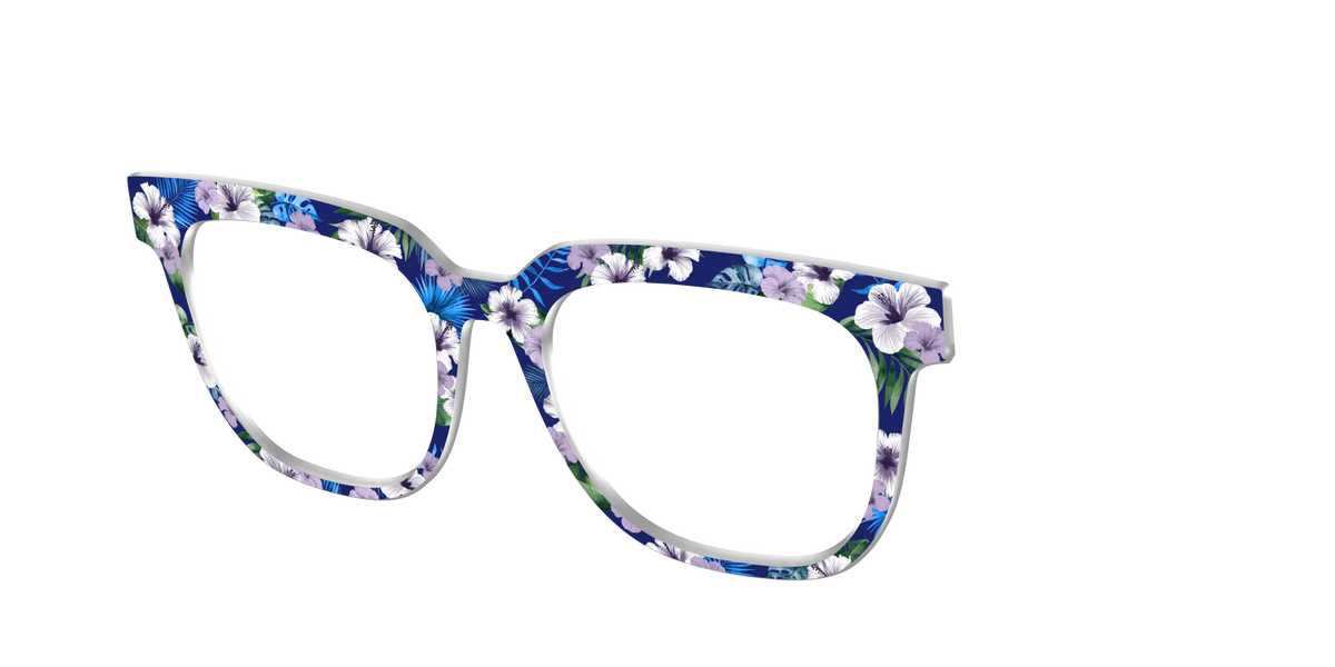 The Tropical Blue Blossoms