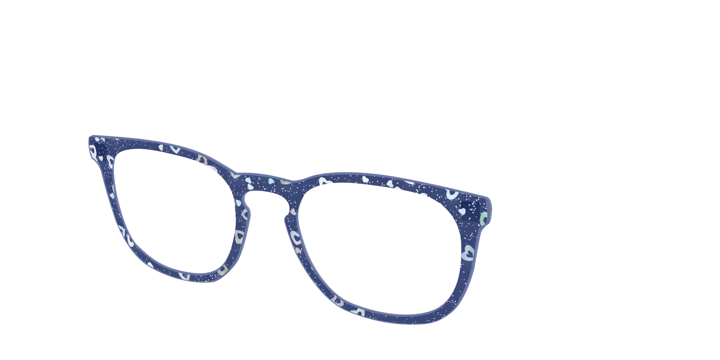 The Denim Heart Glitter Crystal