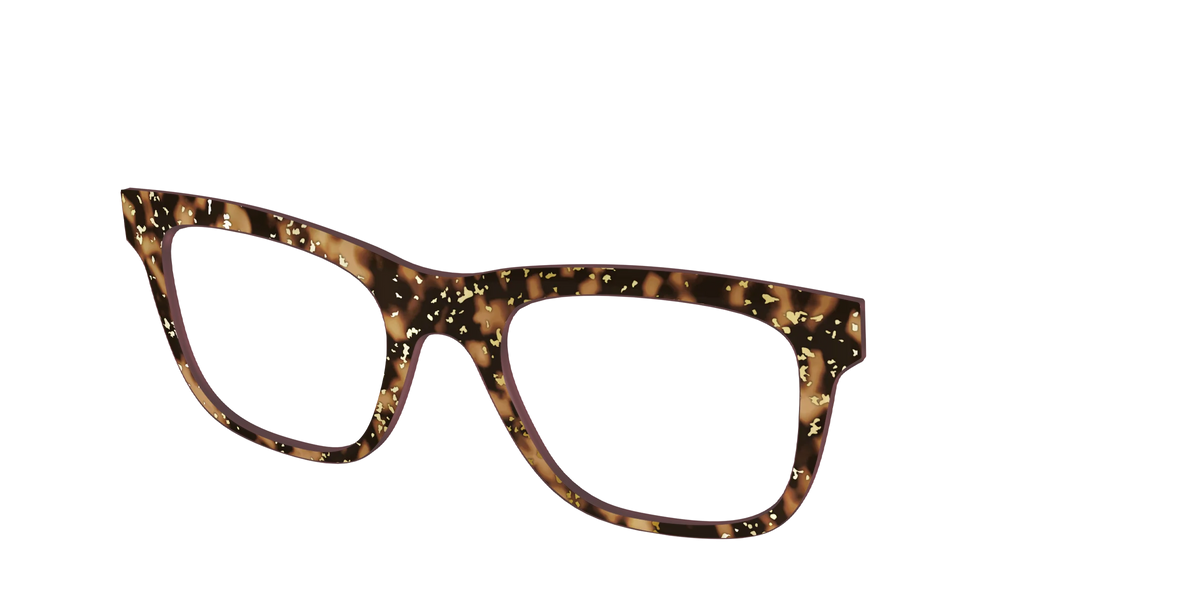 The Sandalwood Tortoise with Gold Foil